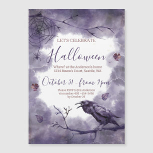 Invitación Magnética Impresionantemente bella fiesta de Halloween en Pu