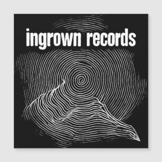 Invitación Magnética Ingrew Woodcut Magnet