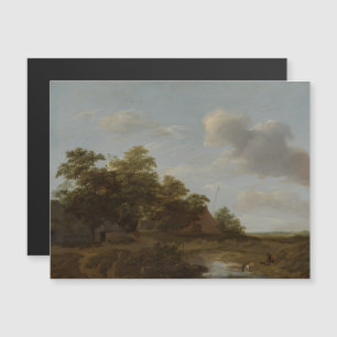 Invitación Magnética Jan Vermeer van Haarlem, Paisaje con granja