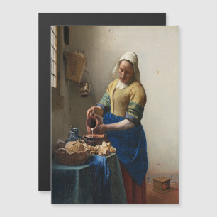 Invitación Magnética Johannes Vermeer, La Milkmaid