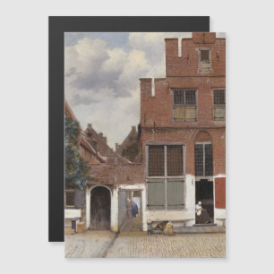 Invitación Magnética Johannes Vermeer, Vista De Las Casas De Delft