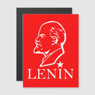 Invitación Magnética Lenin, URSS, CCCP, Unión Soviética, Comunismo