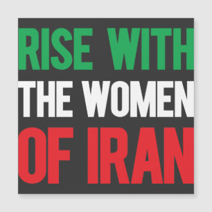 Invitación Magnética Levantarse con las mujeres de Irán