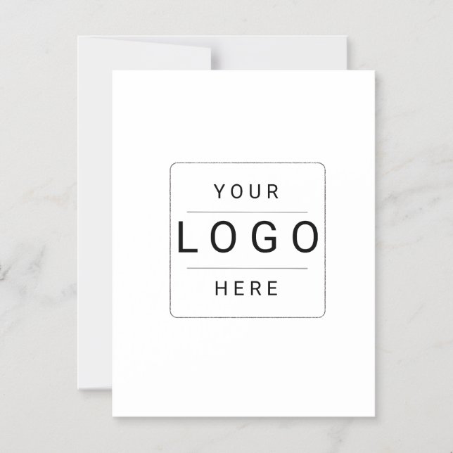 Invitación Magnética Logotipo personalizado (Anverso)