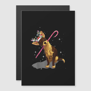 Invitación Magnética Luces de Navidad Chihuahua
