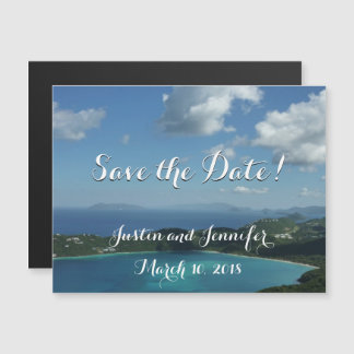 Invitación Magnética Magens Bay, St. Thomas Wedding Save the Date