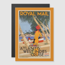 Magnate de refrigerador caribeño vintage