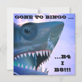 INVITACIÓN MAGNÉTICA MAGNETA DE PUERTA DE CRUCERO DE TIBURÓN