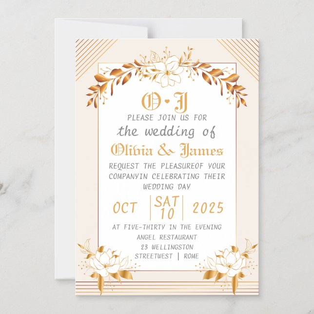 Invitación Magnética Magnetic Save the Date Wedding Invitation (Anverso)