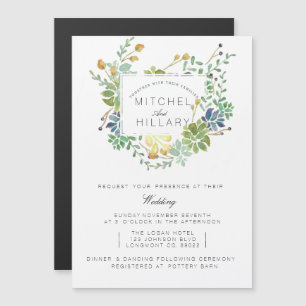 Invitación Magnética Magnético de cuadro exitoso