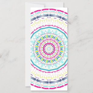 Invitación Magnética mandala colorido