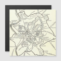Mapa histórico de la ciudad de Roma