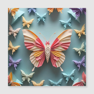 Invitación Magnética Mariposa Origami