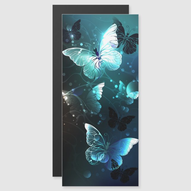 Invitación Magnética Mariposas nocturnas (Anverso/Reverso)