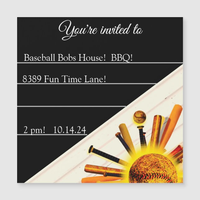 INVITACIÓN MAGNÉTICA ¡MÁS DOMINGO! (Anverso)