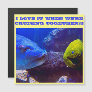 INVITACIÓN MAGNÉTICA ME ENCANTA CUANDO CRUZAMOS EL MAGNET DE PUERTAS JU