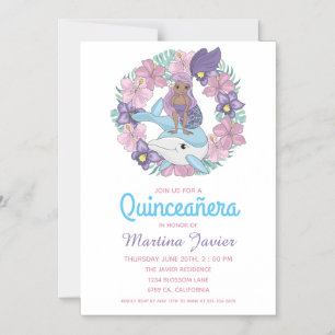 Invitación Magnética Mercadería de hadas Quinceañera 15º cumpleaños