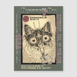 Invitación magnética MEWWY X-MAS