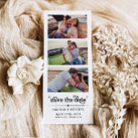 Invitación Magnética Modern Retro Guardar La Fecha | Tira de la caja de<br><div class="desc">Modern Retro Guardar La Fecha | Foto Booth Strip Modern Retro Guardar La Invitación De Fecha | Invitación Boda Esta incómoda fecha es un diseño atemporal que se adapta a los eventos bohemios, retro, minimalistas o modernos. Puede cambiar fácilmente el texto y el color de fondo para que se correspondan...</div>
