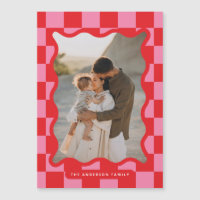 Moderno control de bordes ondulados mínimo Navidad