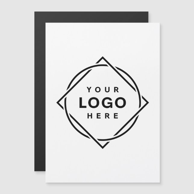 Invitación Magnética moderno, elegante y personalizable (Anverso/Reverso)