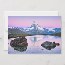 Invitación Magnética Montaña Matterhorn en Zermatt, Suiza