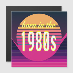 Invitación Magnética Nacido en la década de 1980, Millenials, generació