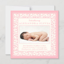 Nacimiento floral de Damask Girl