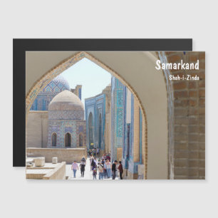 Invitación Magnética Necrópolis de Shah-i-Zinda en Samarcanda