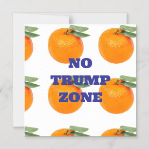 INVITACIÓN MAGNÉTICA NO HAY MAGNET DE ZONA DE TRUMP