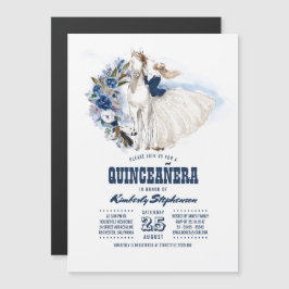 Invitación Magnética País Occidental Quinceañera