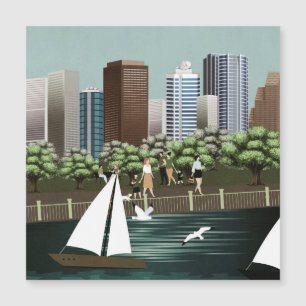 Invitación Magnética Paisaje urbano