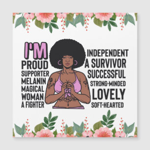 Invitación Magnética Palabras inspiradoras positivas afirmativas Sista 