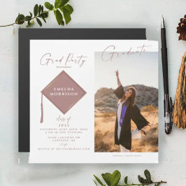 Invitación Magnética para Fiesta de Graduación con