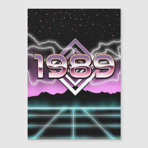 Invitación Magnética Pegatina circular clásico de impresión fotográfica