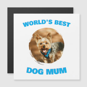 Invitación Magnética Regalo personalizado mínimo mejor perro gato mamá 