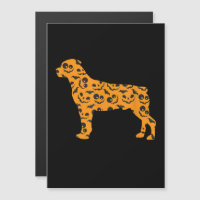 rottweiler calabaza murciélago forma divertida esp