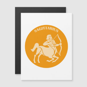 Invitación Magnética Sagittarius, Rótulo Zodiaco, Horóscopo, Astrología