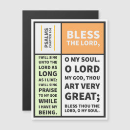 Invitación Magnética Salmos capítulo 104