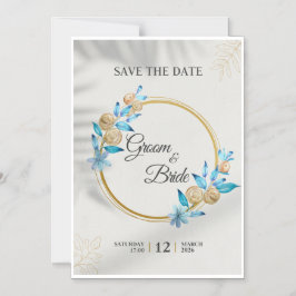 Invitación Magnética saludos para guardar la fecha