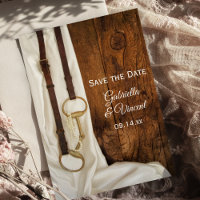 Satin blanco y bocado de caballo para boda Save th