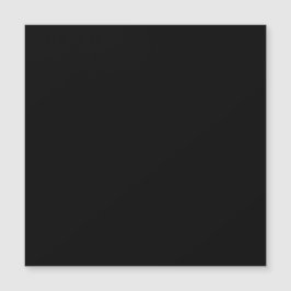 Invitación Magnética Sólido mínimo básico negro