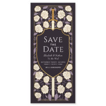 Sword & Shield Fantasy medieval Save the Date