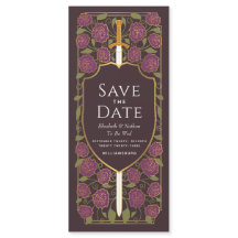 Sword & Shield Fantasy medieval Save the Date
