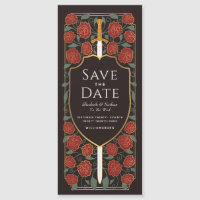 Sword & Shield Fantasy medieval Save the Date
