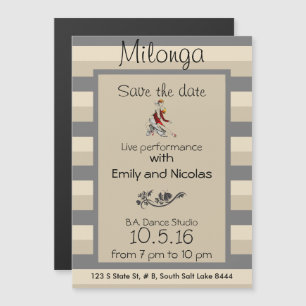 Invitación Magnética Tango Milonga Live Performance