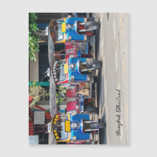 Invitación Magnética Tuk Tuks de Bangkok
