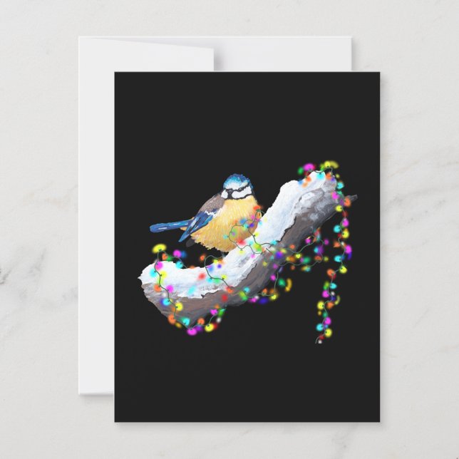 Invitación Magnética Twinkle Twinkle Little Tit (Anverso)