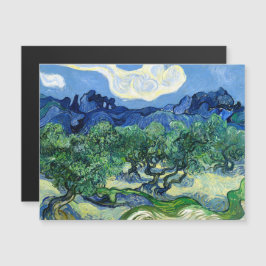 Invitación Magnética Vincent Van Gogh, Olivos con los Alpilles