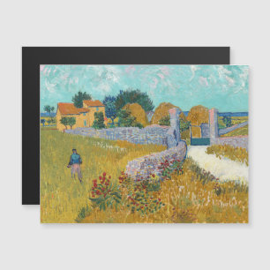 Invitación Magnética Vincent Van Gogh, una granja en Provenza